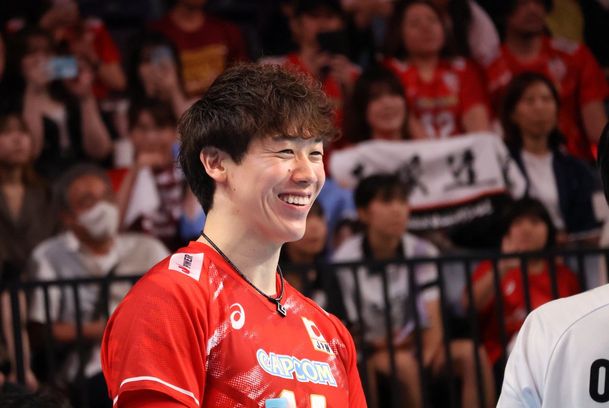 pon__258's tweet photo. 2026.7.10
📍沖縄サントリーアリーナ

小川智大くんと楽しそうな
きゃぷてん🥰

#石川祐希 選手
#小川智大 選手
#バレーボール男子日本代表 https://t.co/6f5FwkrDDp