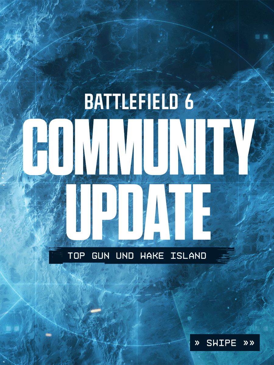 BattlefieldEADE's tweet photo. Danger Zone? Heißt bei uns Wake Island. 😎

Das Top Gun Update kommt am 18. August mit neuen Modi und neuen Jets.

Worauf freust du dich am meisten? 💥 https://t.co/24iDQac4in