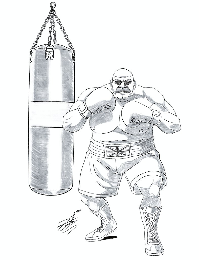 ZILartwork's tweet photo. British Boxer. https://t.co/Px2HoCW9UL