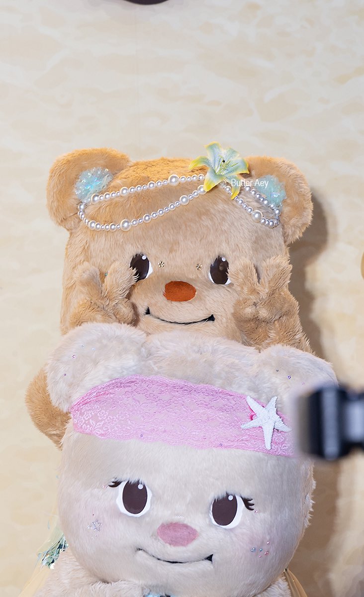 ButterAey's tweet photo. ตอนแรกก็คิดว่าน้องเนยอยู่คนเดียวก็น่ารักแล้ว แต่พอมีพี่เบียงก้ามาอยู่ด้วย ความน่ารัก x2 มากๆ

#Butterbear #Biancabear #ด้อมน้องเนย https://t.co/3Lvdw8w3Rr