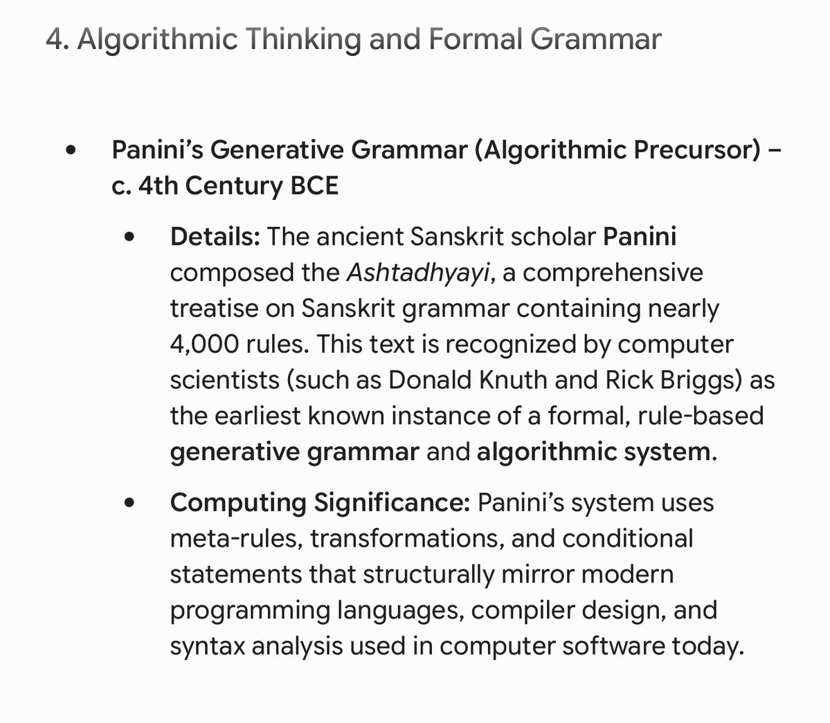 CredibleAl's tweet photo. @MosabHasanYOSEF Algorithm, algebra, 0-10 numerals, value of pi, binary system, Fibonacci sequence, trigonometry are all Hindu India inventions. 

All the Arabs did is attach Al to the names. 

They all cite Hindu system of mathematics in their books. 

You can check with grok. https://t.co/V0hitMWXCF