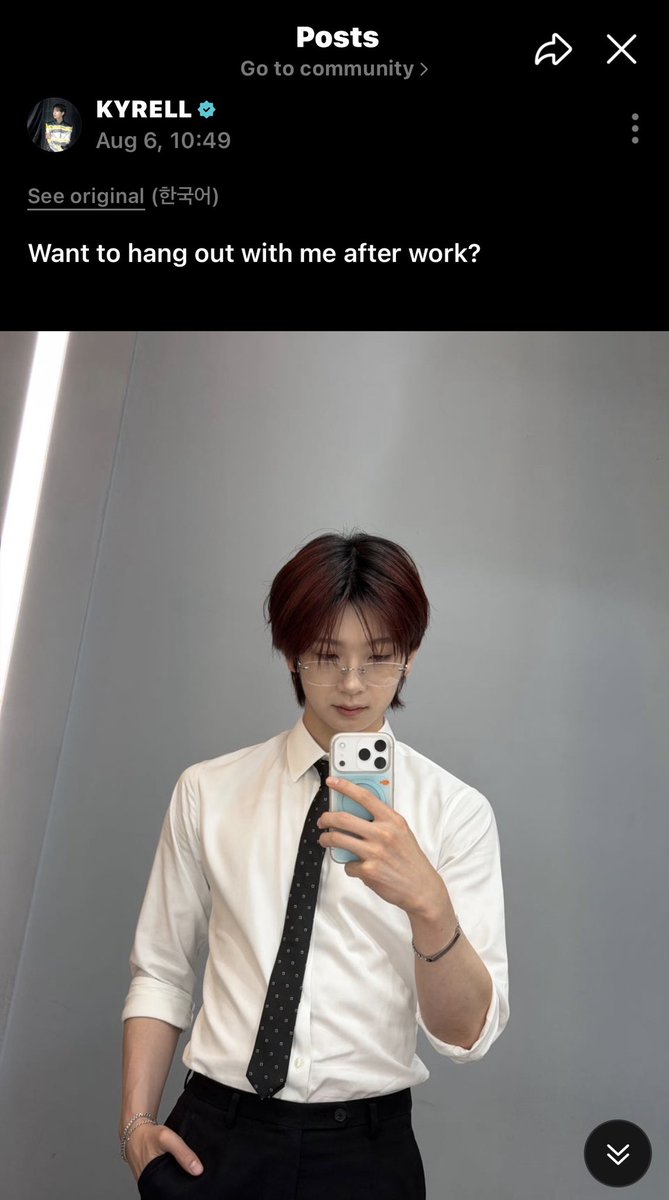 sillykyrell's tweet photo. the difference in seungmo's comments to these posts 😭😭😭 https://t.co/XgIrSvv8Km