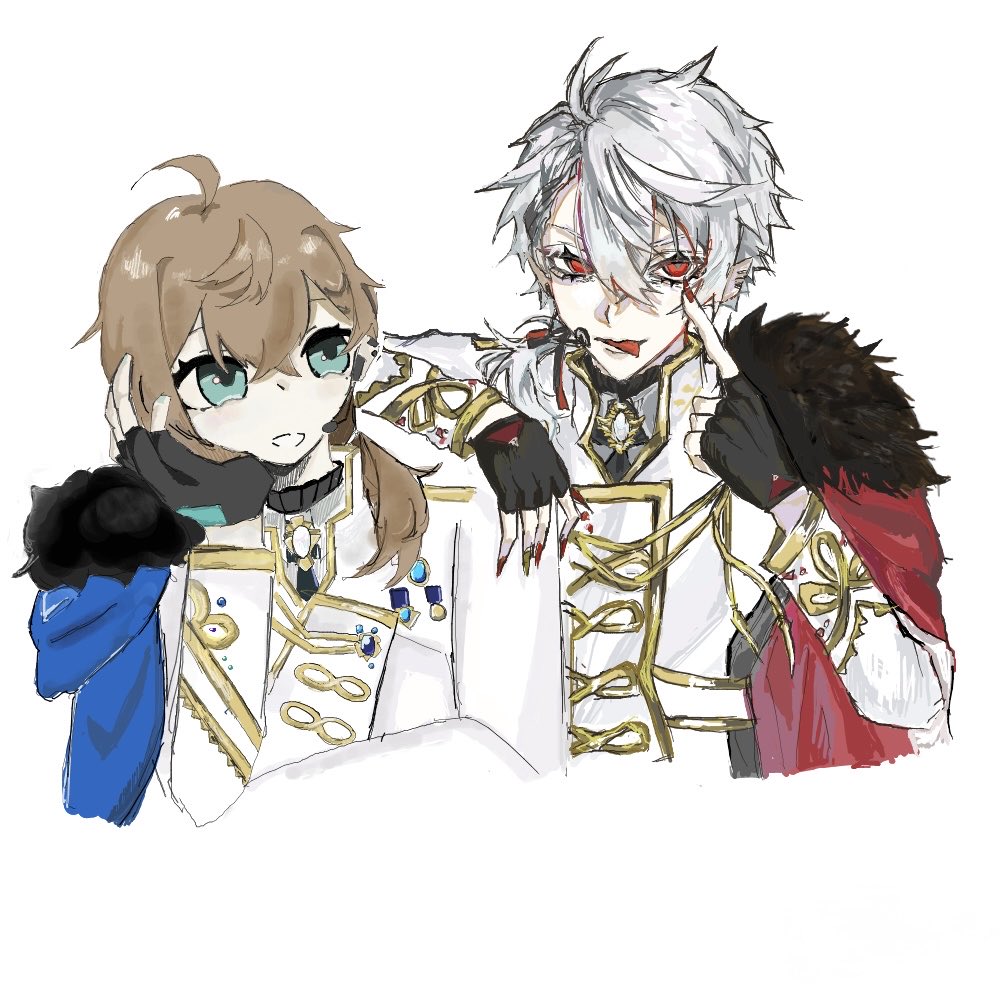 guranoon_'s tweet photo. 友達との絵チャ https://t.co/81e9gA4tiU