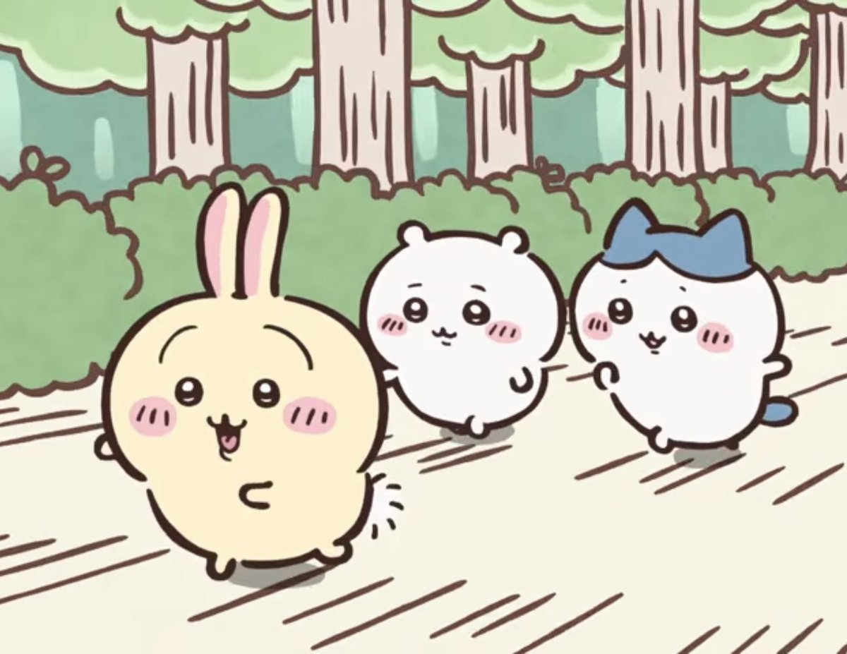 oresamaisme's tweet photo. 강에 된장국 흐른다니까 우사기 압도적으로 빨리 달려감  급식 1빠로먹으려는 중딩처럼 https://t.co/9YYyHBdyxg