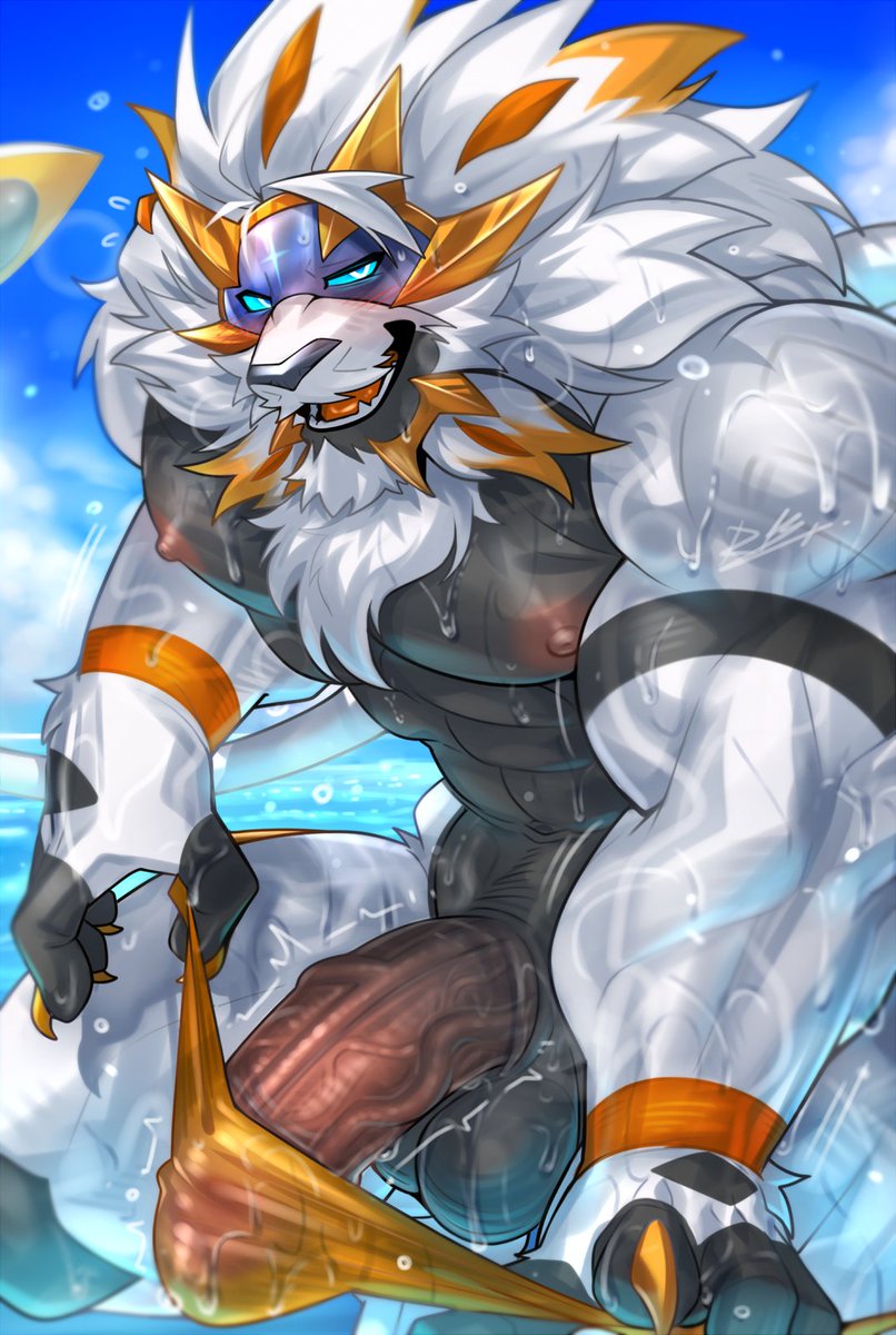 Rabbity_Art's tweet photo. 🦁🩲 https://t.co/usGKGus2Su