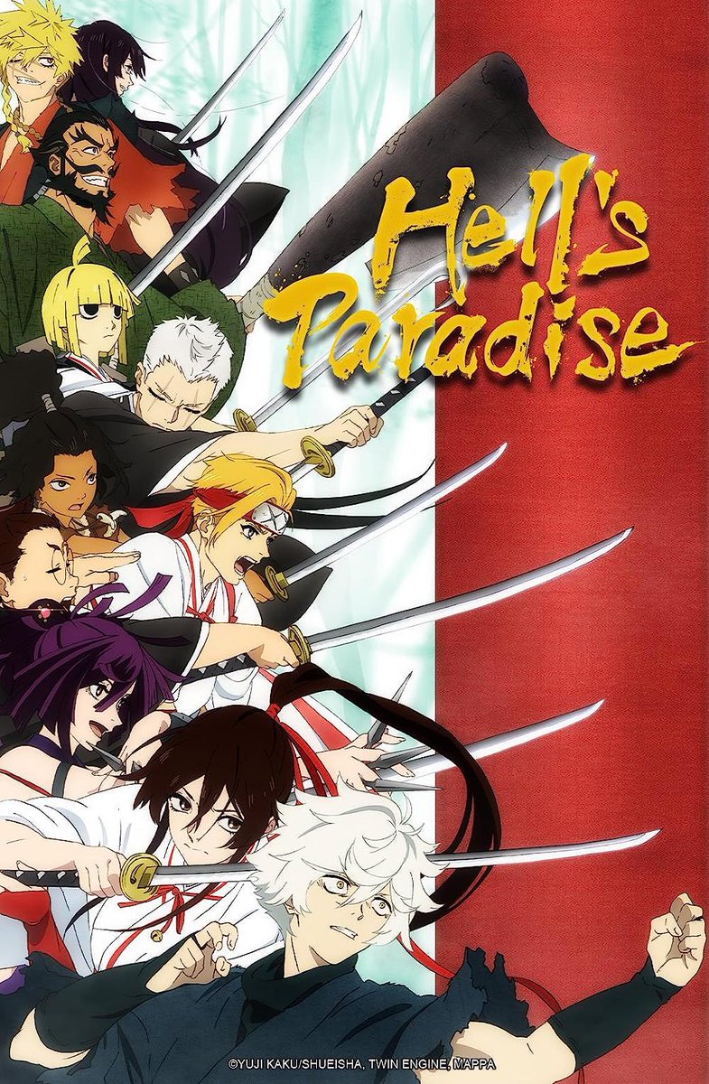 celotehbaim's tweet photo. Hell’s Paradise punya MC yg kuatnya jd idaman cowok, setia sayangnya jd idaman cewek. Ngisahin pembunuh yg diberi kesempatan utk bebas dr hukuman asal mendapatkan ramuan abadi. Berhasil? Gak tau krn baru nyelesain 3 episode awal. Ceritanya dar der dor gak pake lama dan kusut. https://t.co/K4fdHI1n32