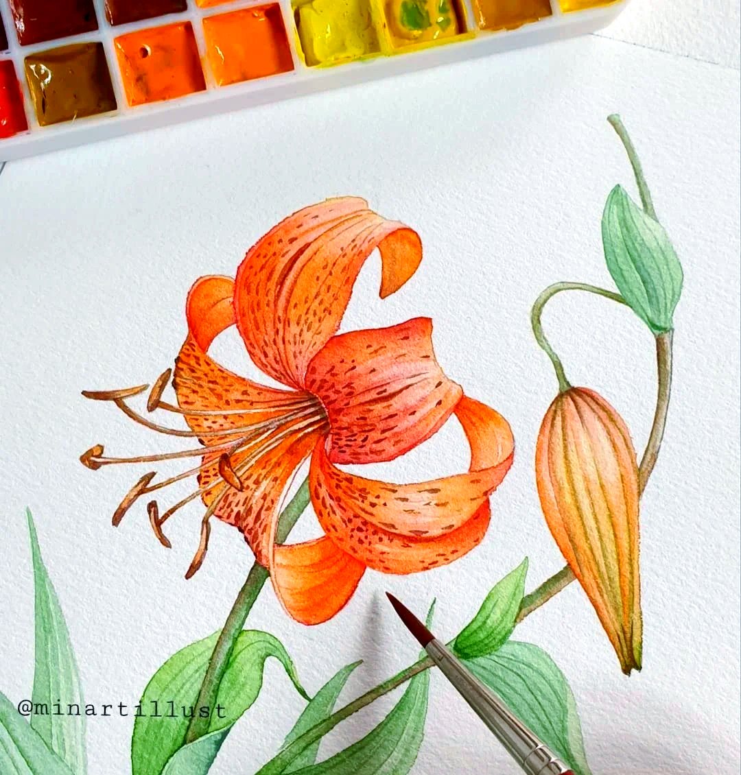 LessieSeiter's tweet photo. Try 1 new hobby this month—watercolor doodles! No pressure, just play with colors, relax your mind, and discover a fun new side of yourself. You’ve got this!， https://t.co/hES4Ktrb3T