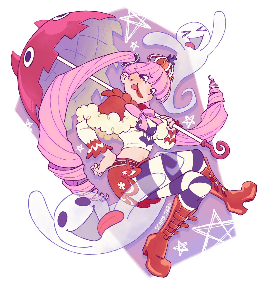 scramblestew's tweet photo. BOO! It’s Perona!
#ONEPIECE https://t.co/2ZHvTSsKTG