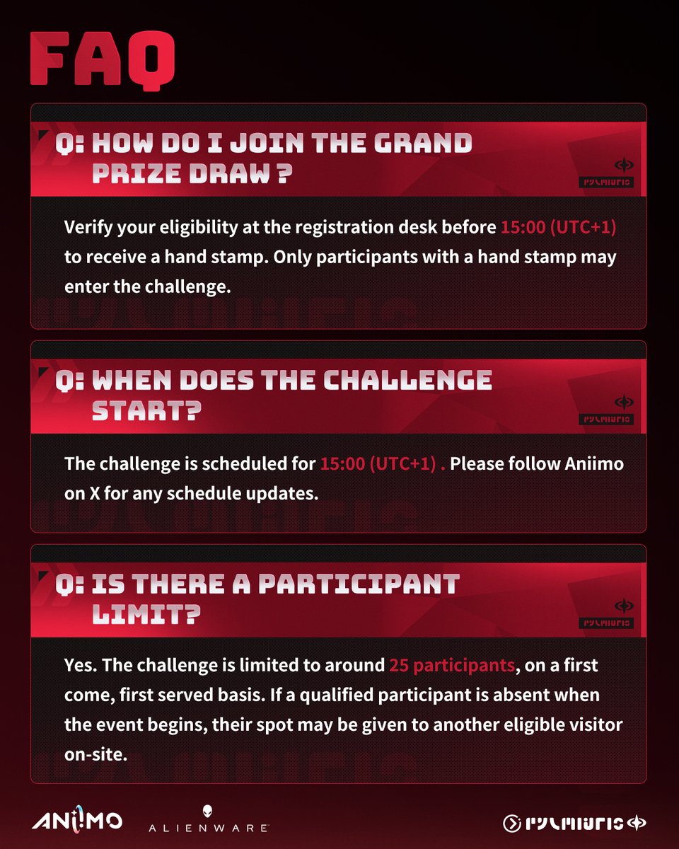 Aniimo_EN's tweet photo. ๐จ Ready to level up your Gamescom experience?
Visit the Aniimo booth on August 29 and complete the event missions for your chance to win an @Alienware Aurora 16 Gaming Laptop! โก๐ป
#Aniimo #AniimoAlienware #Gamescom2026 #Alienware https://t.co/4Wao9NFcT2