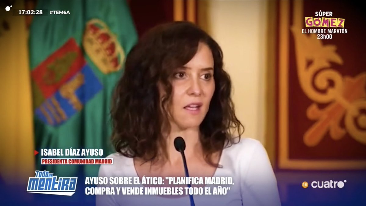 todoesmentiratv's tweet photo. La empresa pública del ático de lujo solo ha comprado dos inmuebles en los últimos ejercicios aunque Ayuso dice que realiza compraventas “todo el año”.
#TEM6A https://t.co/8QhJ8rQhKn