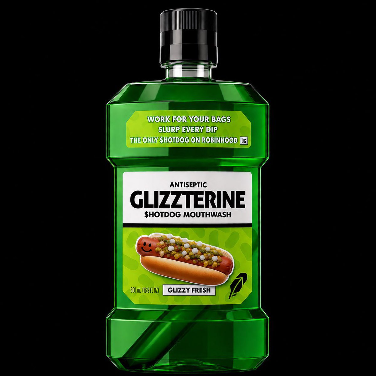 HOTDOGonRH's tweet photo. Gotta start every morning fresh with Glizzterine https://t.co/84UkR63Myz