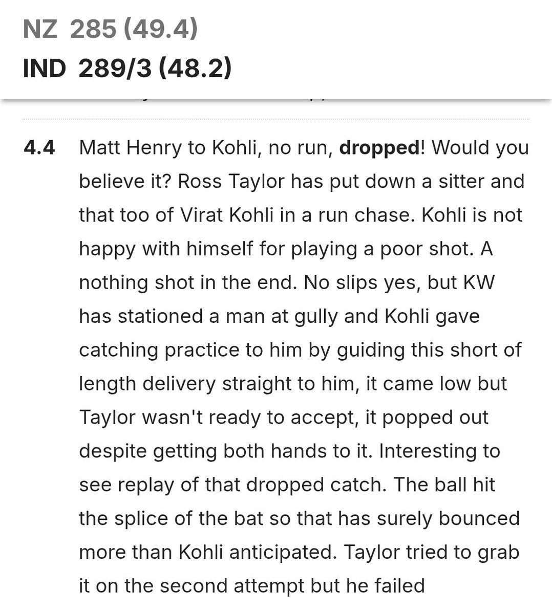 aayushtwtts's tweet photo. Kohli was dropped on 6 and then finished the chase with 154* 😭❤️ https://t.co/ZN7BMdSCqM