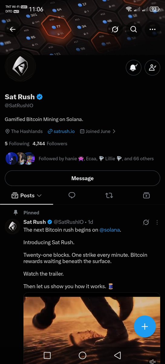 aer1stotle's tweet photo. @WhiteWhaleLabs @SatRushIO definitely not a bad idea. already followed you both and shared. manifesting to be kne of the 20 winners. 🙌🏻 🍀 https://t.co/k5xm6isocG