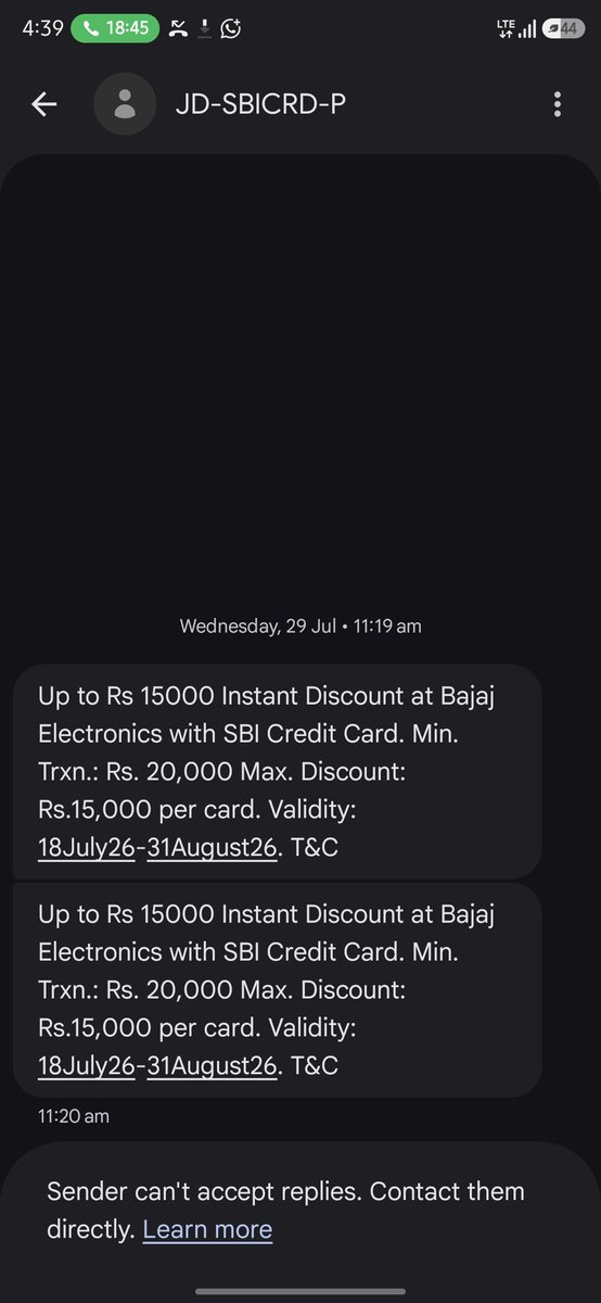 trendsetterhr's tweet photo. Share the details about this
@SBICard_Connect https://t.co/HqzeKgKGLe