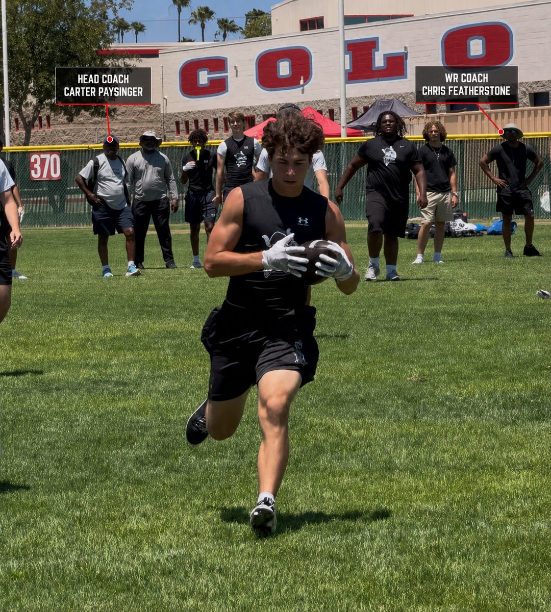 rbbluewaters's tweet photo. Grateful for my coaches, who see my work on and off the field and hold me accountable.
For college coaches requesting their contact information:
Head Coach Carter Paysinger
cpaysinger@smmusd.org
WR Coach Chris Featherstone
310-425-4334
#lookingtocontribute #Coaching #SAMOHI #Football