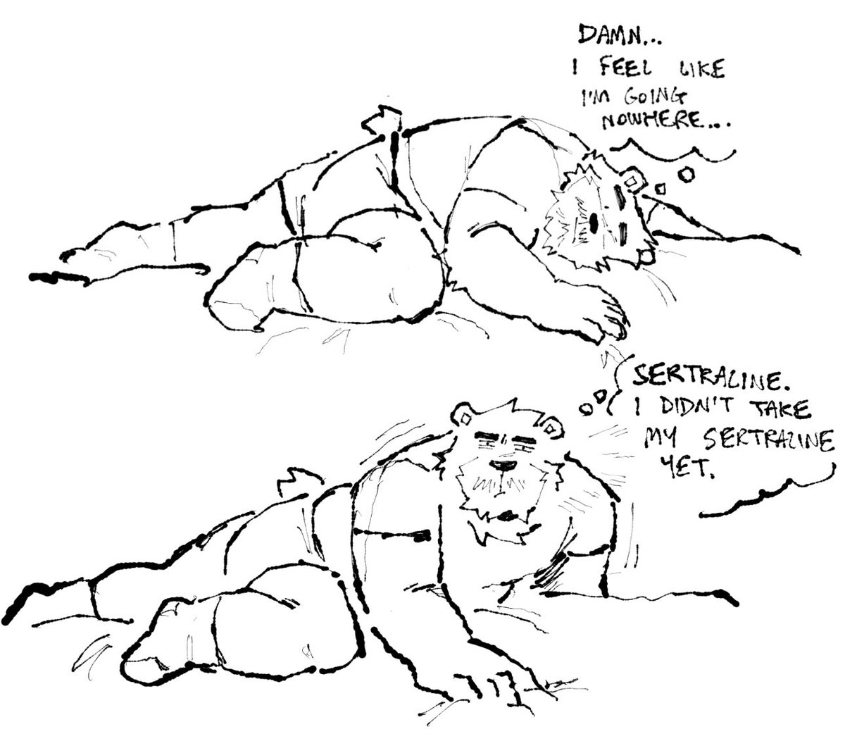 soildweller's tweet photo. relatable bear comic https://t.co/9gIIgN3drD