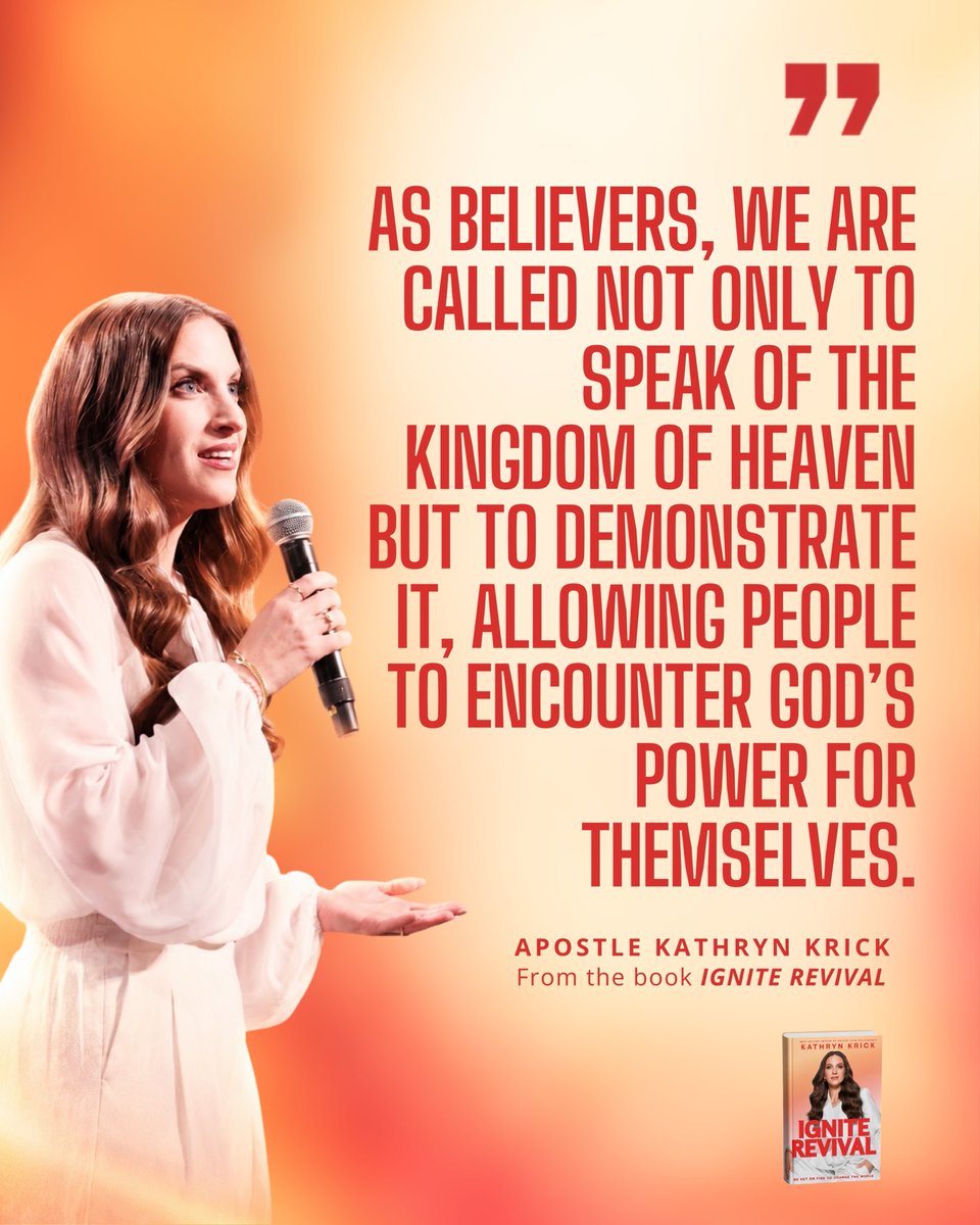 kathrynkrick's tweet photo. This quote is from my new book Ignite Revival! It’s time to be vessel God uses to ignite and spread revival! You’ll be set on fire and equipped to ignite revival in this book!
 
You can get my new book Ignite Revival on Amazon, or anywhere books are sold!🔥 https://t.co/BgtYyaKtHf