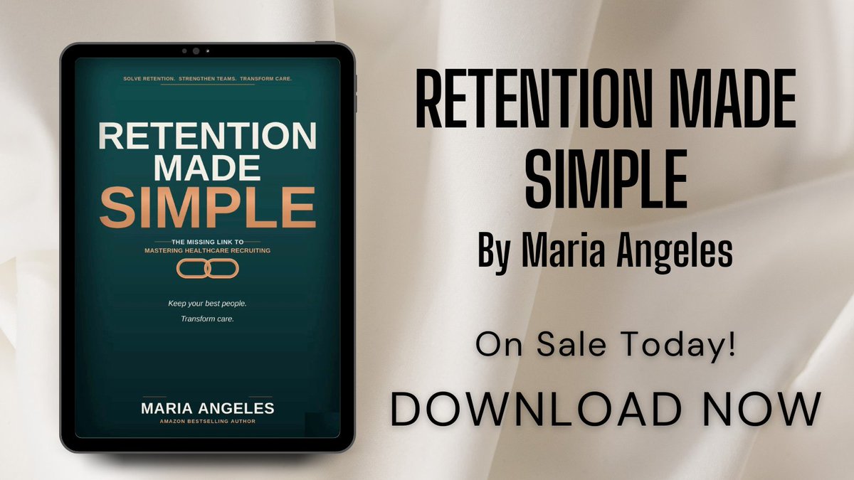 eBookBooster's tweet photo. Think beyond hiring with Retention Made Simple. An essential read for any healthcare HR professional. https://t.co/H1o3of3ogG #HRBook https://t.co/jNGr5KMayM