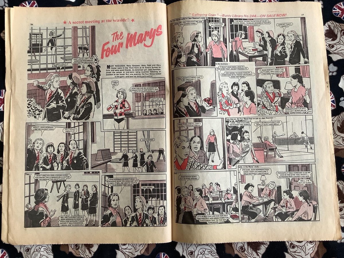 WatsonsVintage's tweet photo. NEW LISTING - Rare Vintage September 3, 1983 Bunty For Girls Comic No 1338 - Childhood Nostalgia - The Four Marys - Fun &amp; Unusual Birth Year Gift https://t.co/hTI3BbQzOF via @Etsy #VintageComics #Bunty #GirlsComics #1983Gift #nostalgia https://t.co/OW4409c0Kt