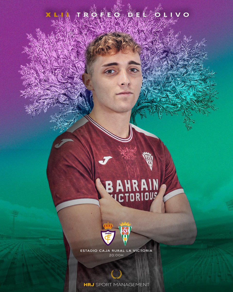 SportHrj's tweet photo. 🏆𝐌𝐀𝐓𝐂𝐇𝐷𝐴𝑌

📝 Nuestro jugador 𝑀𝑖𝑔𝑢𝑒𝑙𝑜́𝑛 estará presente hoy para disputar, con el @CordobaCF_ofi , el 𝐗𝐋𝐈𝐈 𝐓𝐫𝐨𝐟𝐞𝐨 𝐝𝐞𝐥 𝐎𝐥𝐢𝐯𝐨 frente al @RealJaenCF .

🗓️ Hoy | 20:00 h

#WeCareForYourTalent | #HRJSportManagement https://t.co/qxhh3NNDJj