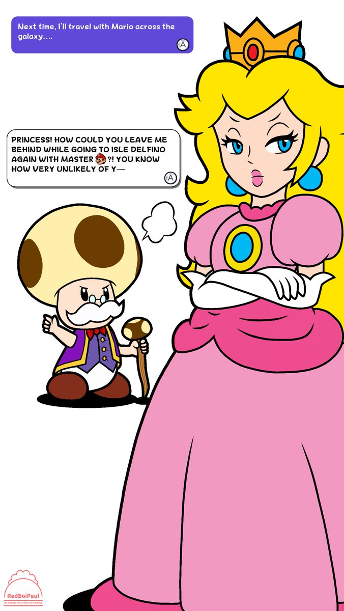 RedBoiPaul's tweet photo. Aftermath of Isle Delfino Trip (2026) ☀️
Should I do a shaded version of this?
#SuperMarioBros
#Toadsworth
#PrincessPeach
#マリオカートワールド
#supermariofanart https://t.co/QRXywg2yxa