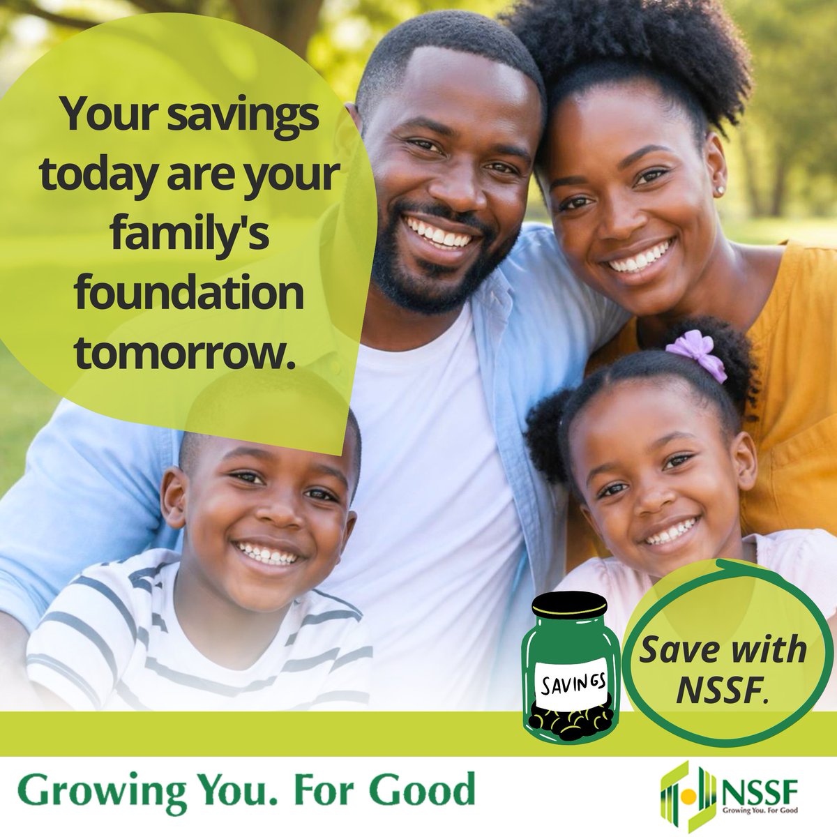 NSSF_ke's tweet photo. “A great man leaves an inheritance to his children's children." Wisdom from the ages, wisdom for today. Start building that legacy now, save consistently with NSSF and let your contributions grow into lasting security for the ones you love. 
#LeavingNoOneBehind https://t.co/55AtIWpgVI