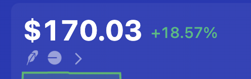 cloudberry_08's tweet photo. first time LP di @RobinhoodApp  &amp; @MeteoraAG .
LP di RH mulai dari $90, hari ini udah $170. udah $70+ dalam 6 hari. 

LP di Meteora mulai dari <2 SOL, dan hari ini $50 dalam 6 hari juga.

gue remote worker fulltime, dulu bener-bener ga ngerti apa itu LP. https://t.co/eICUoeimaj