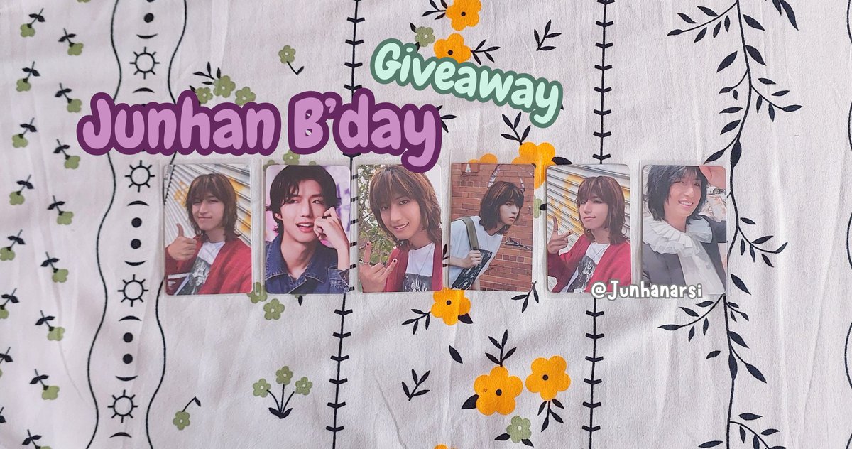 junhanarsi's tweet photo. Spesial birthday junhan bulan ini (dan ak :3) mau ngadain GA kecil kecilan yang ada di foto buat 6 orang <3  

syaratnya, 
♡ Villains Only 
♡ Suka Junhan! 
♡ Reply with ur fav pic or vid of junhan sama wishes kalian buat dia apa

GA ditutup tanggal 18 Agt 23.59 https://t.co/FT9o0qTscn