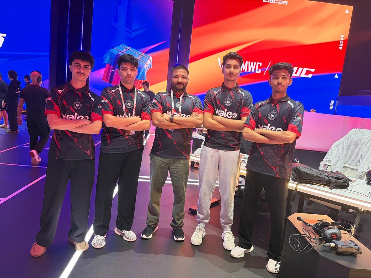 CWR_WALEE's tweet photo. Proud to represent Pakistan on the global stage at the Esports World Cup (EWC). 🇵🇰

As part of Walee, it is an incredible honor to stand alongside our talented players and team at one of the biggest esports events in the world.

This journey reflects our commitment to building Pakistan’s esports ecosystem, creating opportunities for local talent, and showcasing what our country can achieve on the international stage.

For the first time in Pakistan’s esports history, fans can watch the Esports World Cup live on BigBaat, bringing the biggest global esports event closer to millions of viewers across the country.

A huge thank you to everyone at Walee and 4Thrives Esports whose hard work and dedication made this possible. This is only the beginning, and we are excited to continue raising Pakistan’s flag higher in global esports.

Together, we are proving that Pakistani talent belongs on the world stage.

#EWC2026 #EsportsWorldCup #Walee #BigBaat #4Thrives #Pakistan #PUBGMOBILE #Gaming #Esports #ProudlyPakistani 

@thepindiz @M_Ahsan_Tahir @4thrives