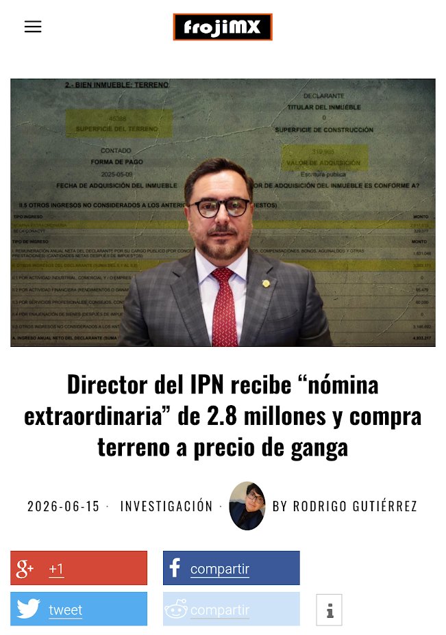 YoXLas40Horas2's tweet photo. Buenos días, sólo para recordar que el director del IPN reportó ingresos que duplican su salario incluyendo una nómina extraordinaria de 2.8 millones de pesos y que 𝐞𝐬𝐭𝐚 𝐞𝐬 𝐮𝐧𝐚 𝐝𝐞 𝐥𝐚𝐬 𝐚𝐜𝐮𝐬𝐚𝐜𝐢𝐨𝐧𝐞𝐬 𝐪𝐮𝐞 𝐡𝐢𝐜𝐢𝐞𝐫𝐨𝐧 𝐥𝐨𝐬 𝐞𝐬𝐭𝐮𝐝𝐢𝐚𝐧𝐭𝐞𝐬 𝐝𝐞𝐥 𝐈𝐏𝐍 𝐪𝐮𝐞 𝐭𝐨𝐦𝐚𝐫𝐨𝐧 𝐂𝐚𝐧𝐚𝐥 𝐎𝐧𝐜𝐞.