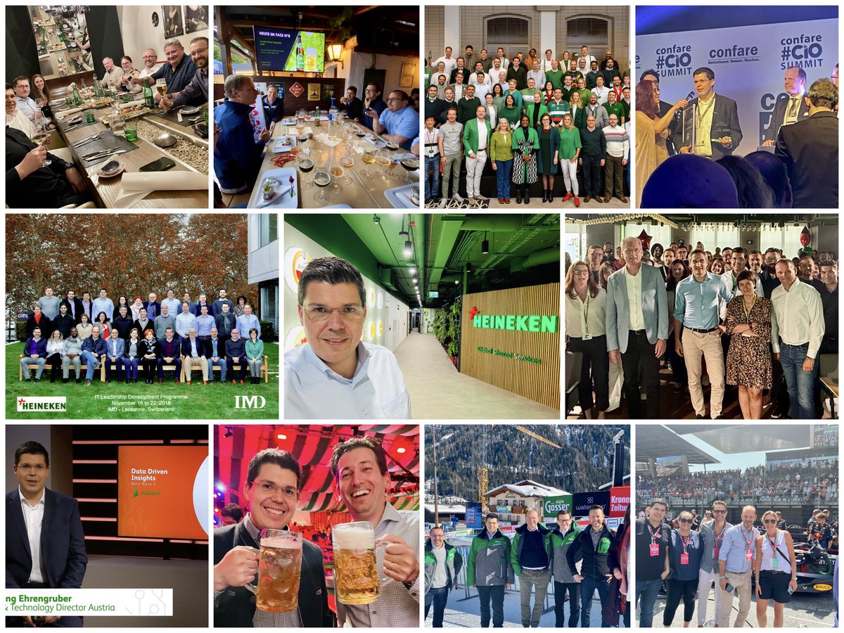 wolfgangehg's tweet photo. Fast 8 Jahre @HEINEKENCompany – in Österreich 🇦🇹, in Europa 🇪🇺 und in den Global Business Services 🌍. Was für eine Zeit.

Nach dem Sommer: neue Branche, Financial Services in Österreich &amp; Zentraleuropa. Dort sind die Produkte echte Datenprodukte. 🚀

Danke für alles – Godspeed! https://t.co/BNLmSzI7wO