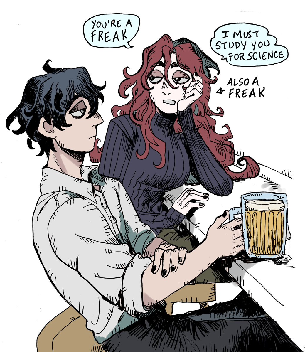 komemerda's tweet photo. Freaks (oc) https://t.co/GJnTPQDRuU