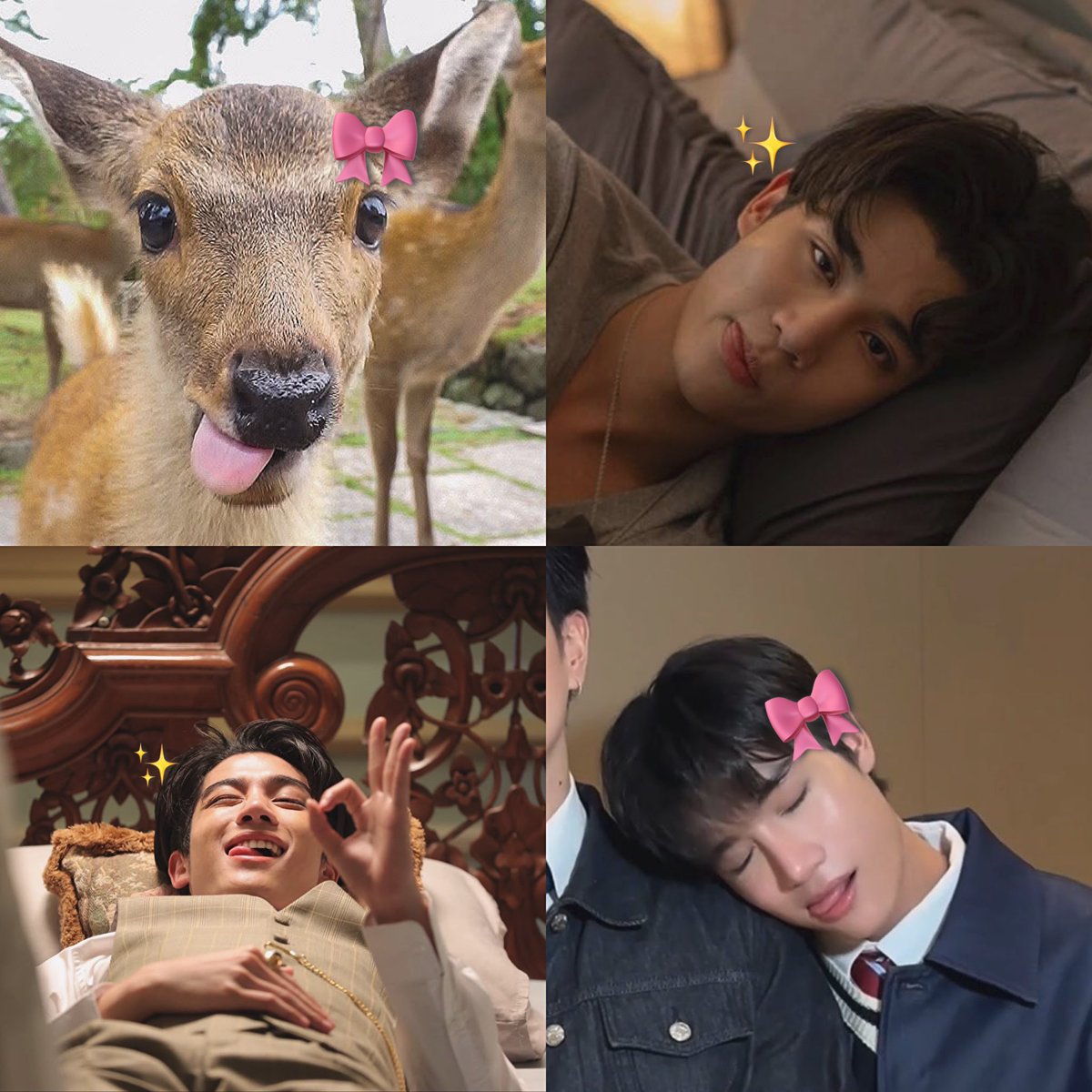 nomnombuck's tweet photo. ไม่ลืมที่จะเริ่ด คึคึ #ongsacelcius 😜🦌🎀 https://t.co/B5wmYyWKy6
