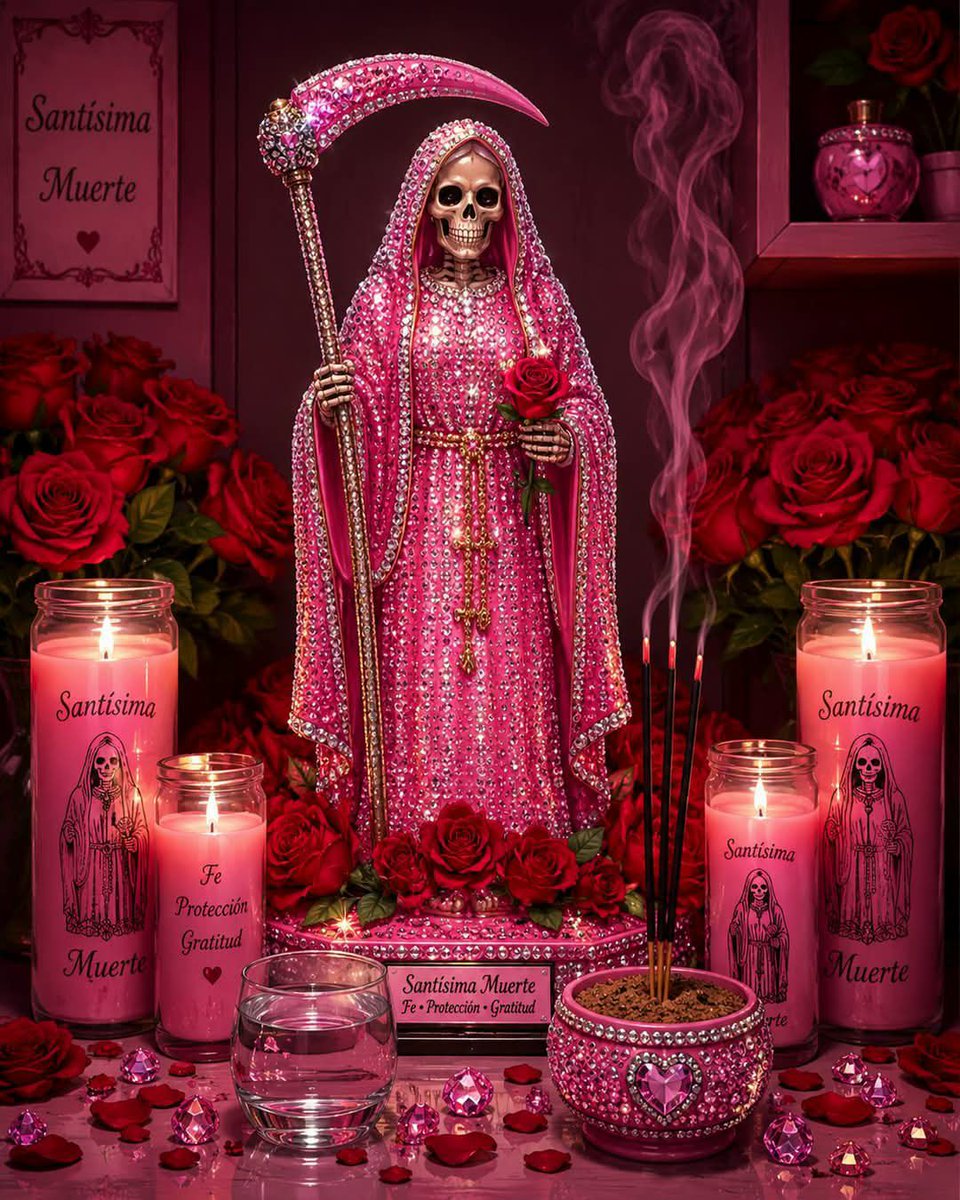 Alejandro_10_90's tweet photo. Mí niña Blanca ayúdame amén 💀🖤7️⃣7️⃣7️⃣🖤💀 https://t.co/EAtzJXAuwH