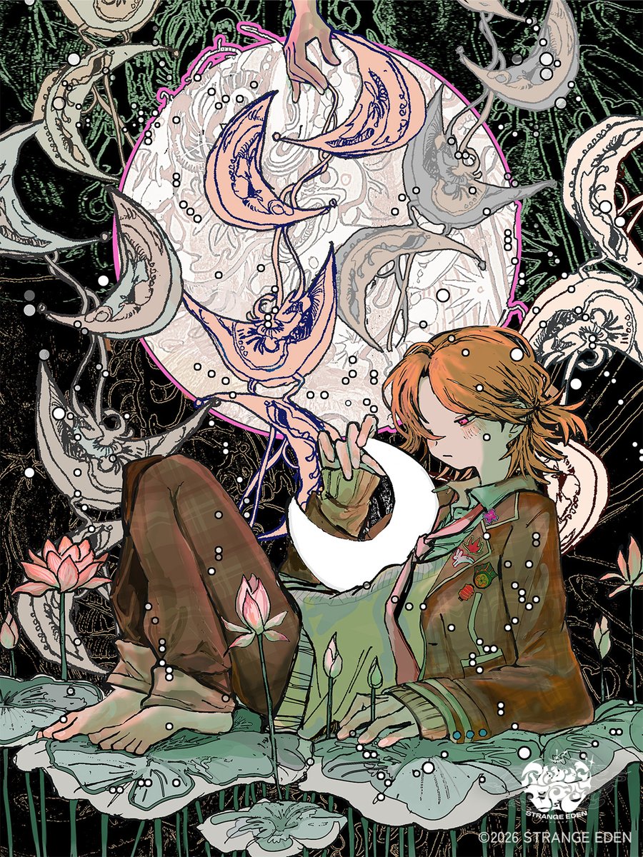 strange_eden_pj's tweet photo. ❘❙❙❘ #STRANGE_EDEN 
　　　　　Half Anniversary Countdown♪ ❘❙❚❙

　　　　　→→→ 2026.08.17

illust : 三島浩 ( @STtrrrmsm  ) https://t.co/0fpnYnEWC8
