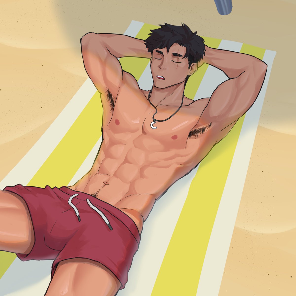 JAMisgay's tweet photo. Topher at the beach https://t.co/J0wB4zV6r0