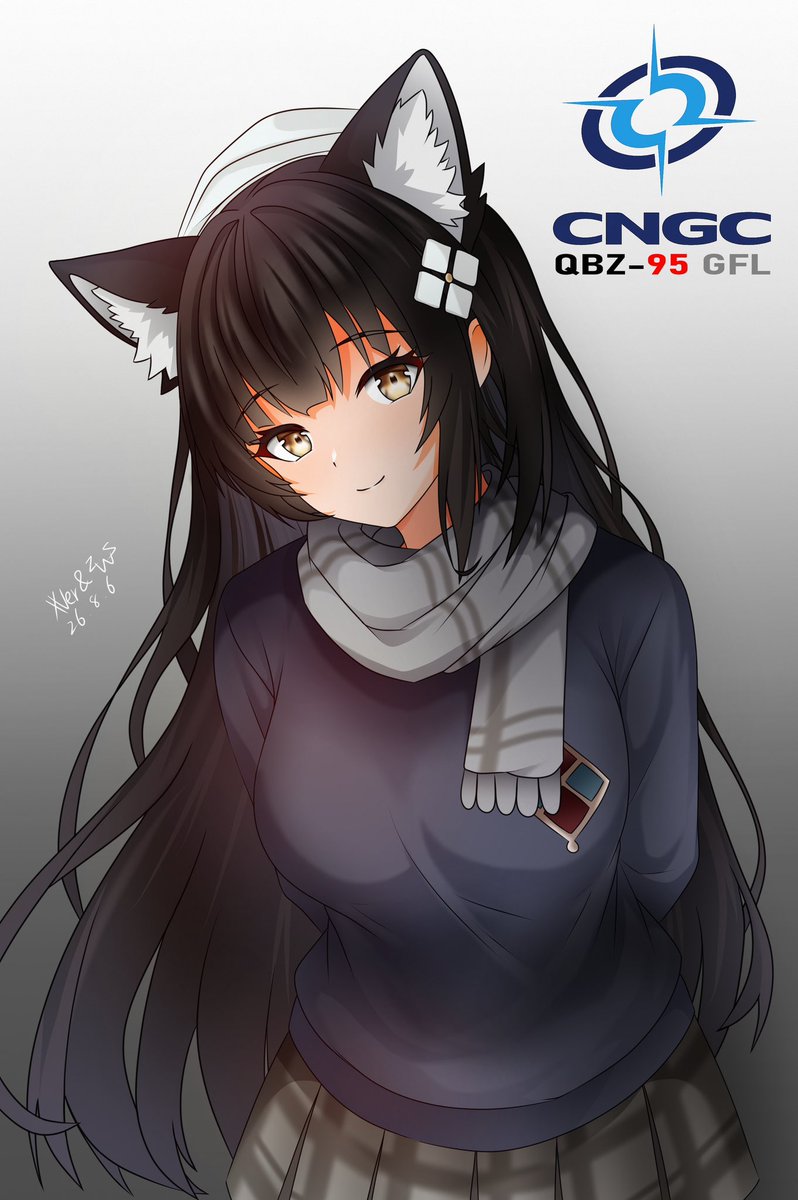 azure060702's tweet photo. QBZ-95 #ドルフロ #少女前线 #少女前線 #GirlsFrontline #ドールズフロントライン #qbz95 #黛烟 https://t.co/7dEEFyKwfI
