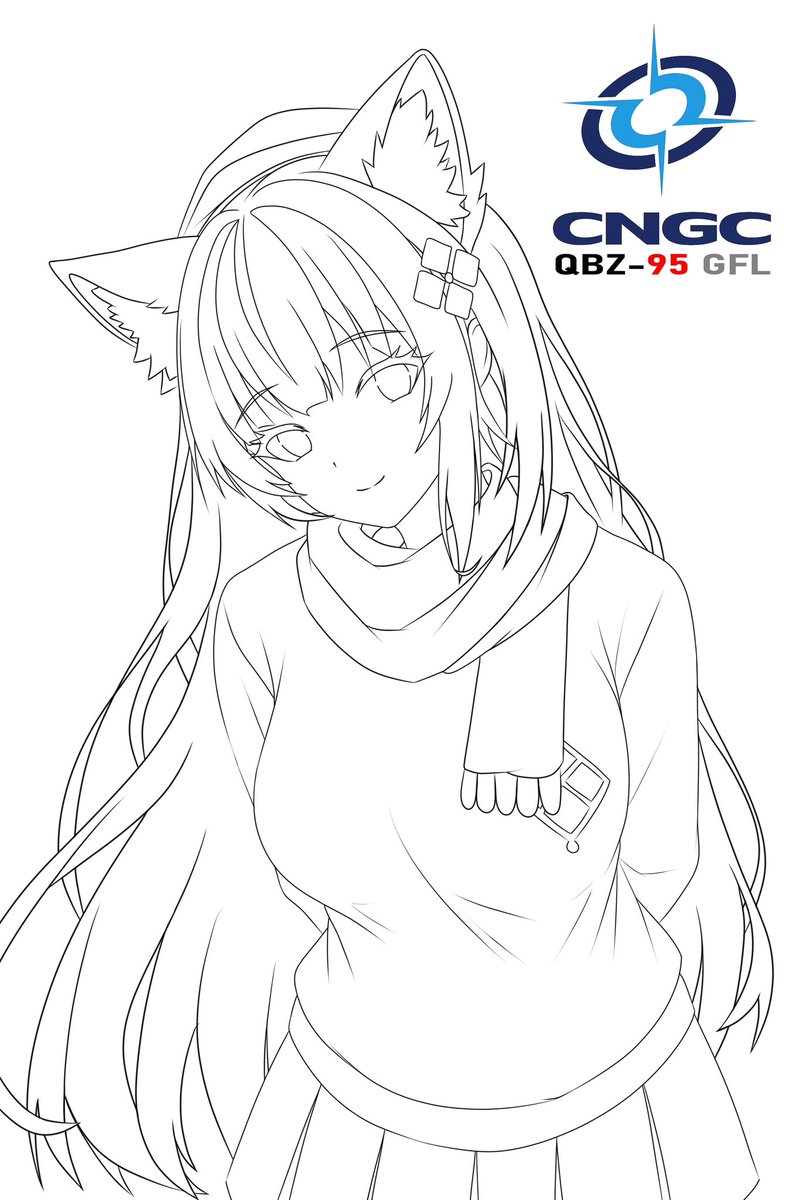 azure060702's tweet photo. QBZ-95 #ドルフロ #少女前线 #少女前線 #GirlsFrontline #ドールズフロントライン #qbz95 #黛烟 https://t.co/7dEEFyKwfI