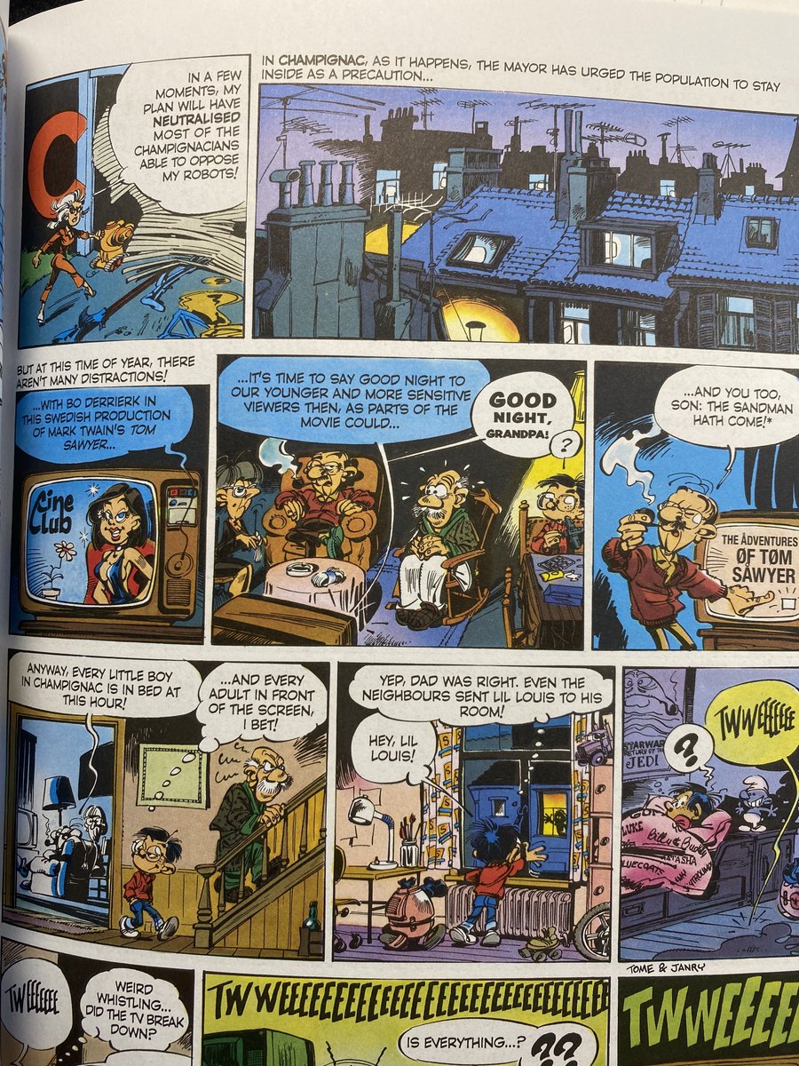 AdamArcherArt's tweet photo. janry's #spirou some of the most beautiful cartooning I've ever seen. His drawing is amazing his inks are incredible. https://t.co/wJE9qZG2tv