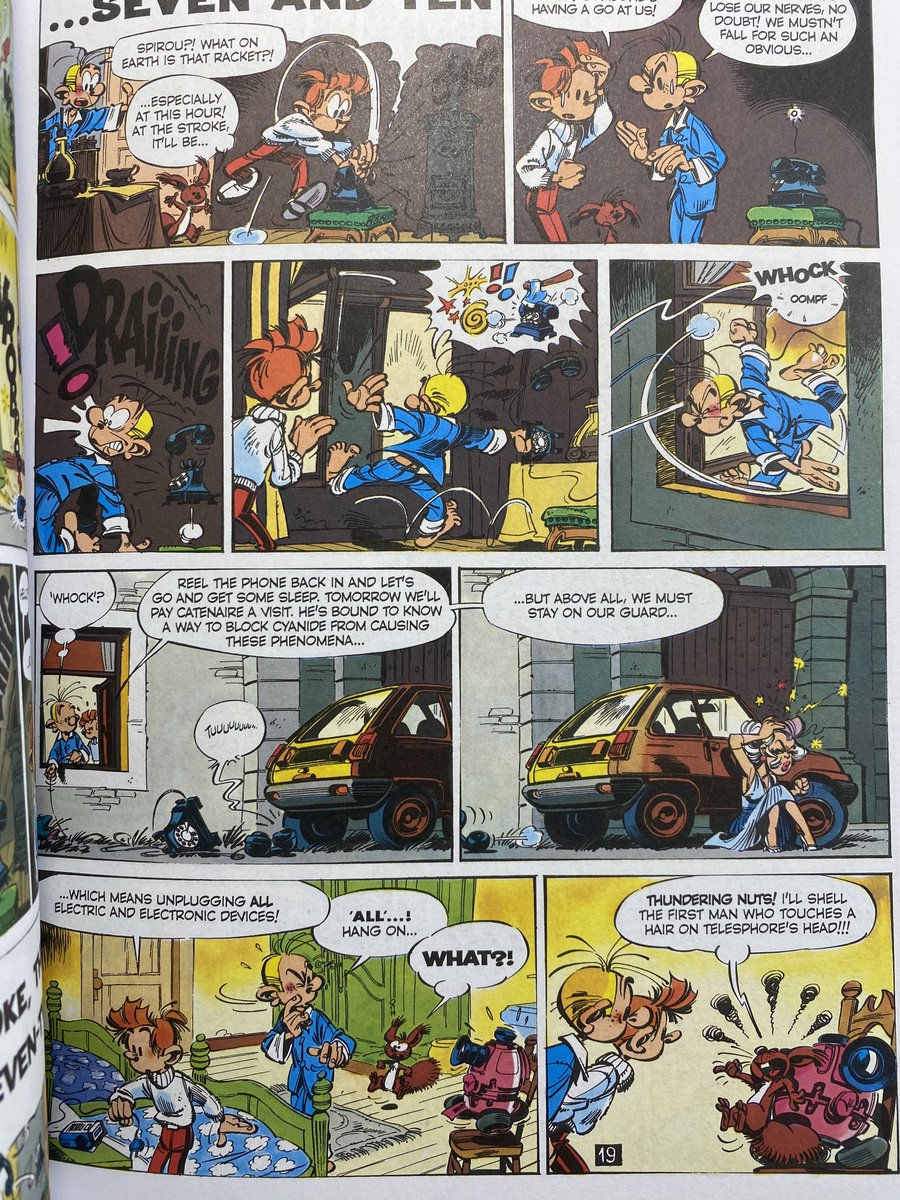 AdamArcherArt's tweet photo. janry's #spirou some of the most beautiful cartooning I've ever seen. His drawing is amazing his inks are incredible. https://t.co/wJE9qZG2tv