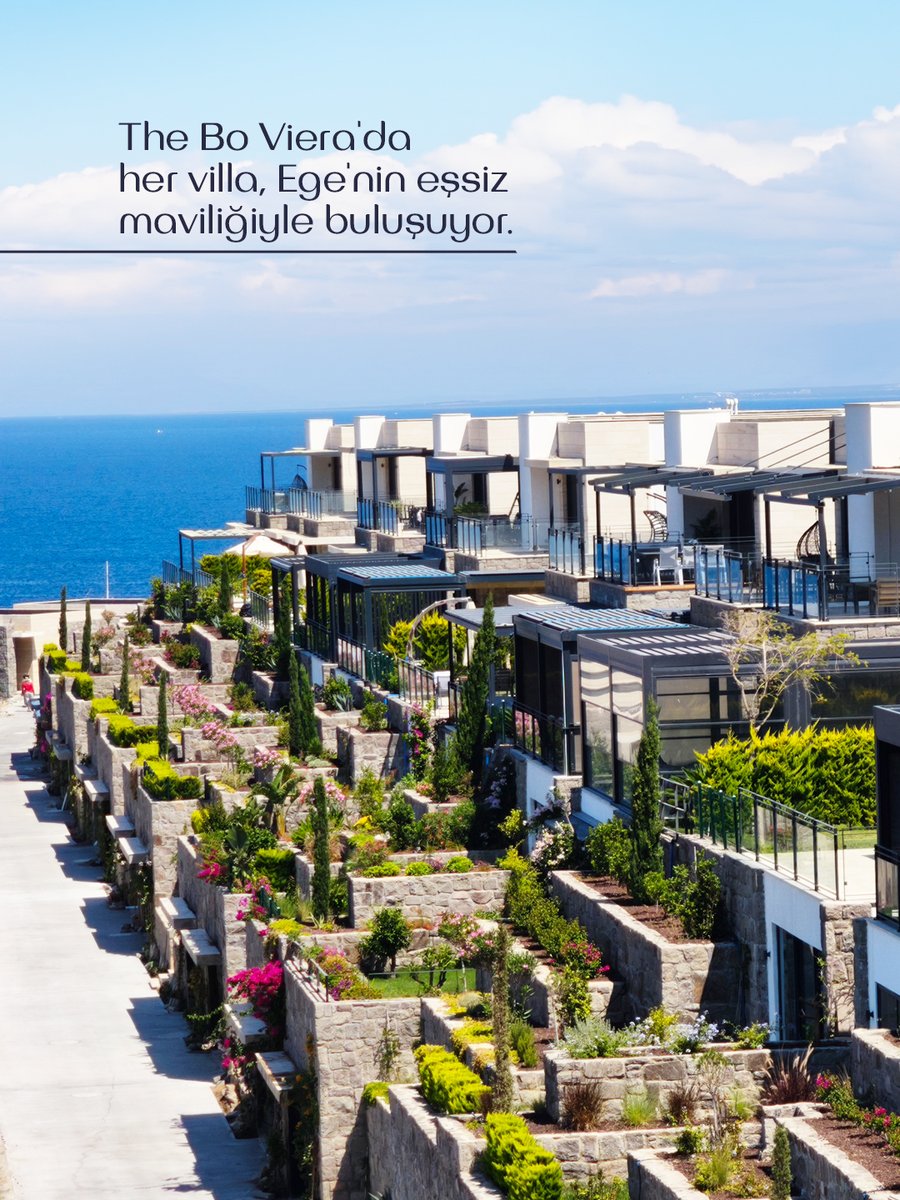 theboviera's tweet photo. The Bo Viera'da her villa, Ege'nin eşsiz maviliğiyle buluşuyor.
Sabah ilk manzaranız deniz, akşam son sesiniz dalgalar olsun.

📳 +90 252 313 62 62
📳 +90 533 918 14 40
🌐 https://t.co/cN5OQ5Uh2z https://t.co/3H9qFPGAYy