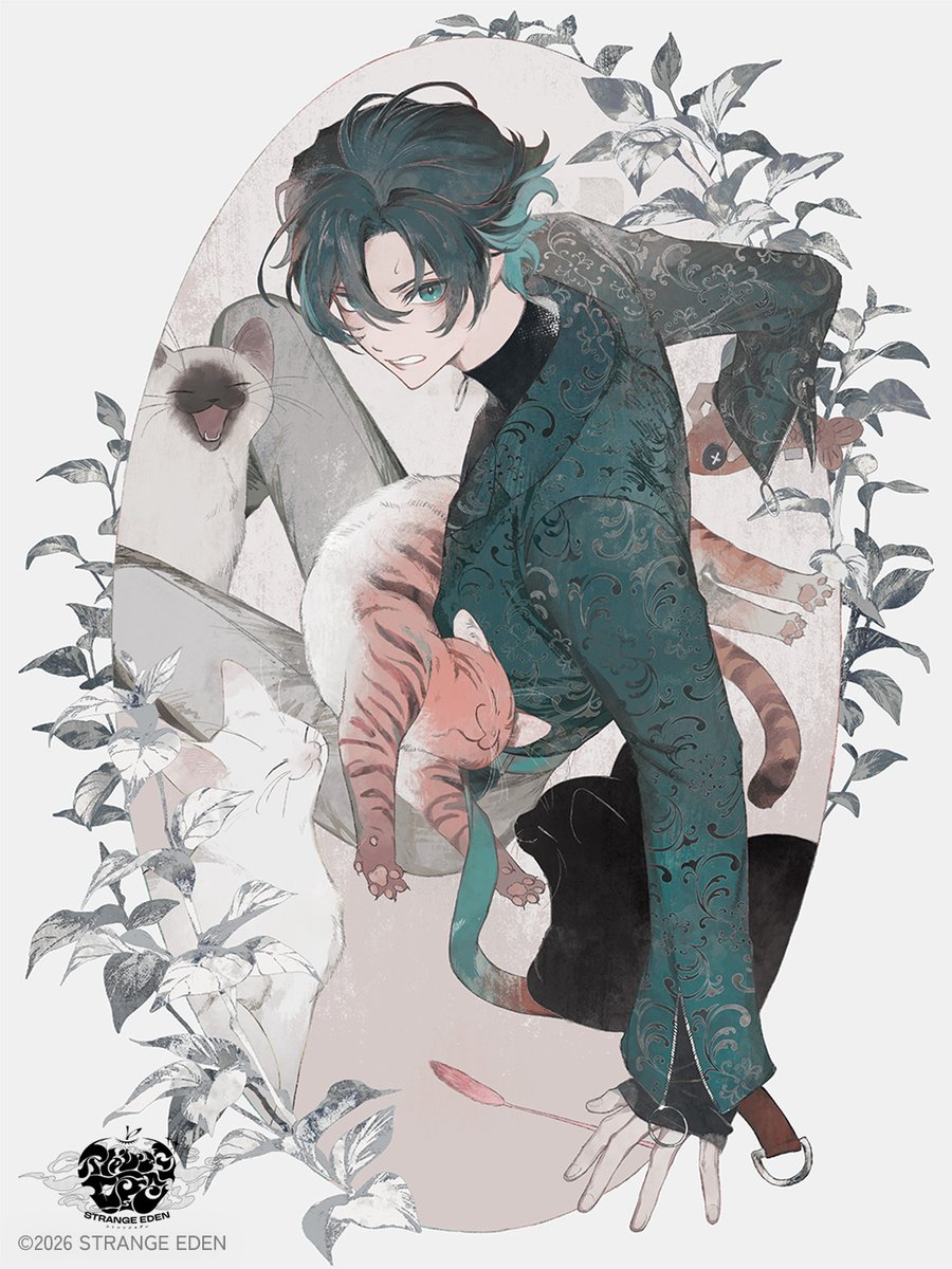 strange_eden_pj's tweet photo. ❘❙❙❘ #STRANGE_EDEN 
　　　　　Half Anniversary Countdown♪ ❘❙❚❙

　　　　　→→→ 2026.08.17

illust : 鳥住ヨモ ( @_ke_da_ma_  ) https://t.co/1IirJIF7rH