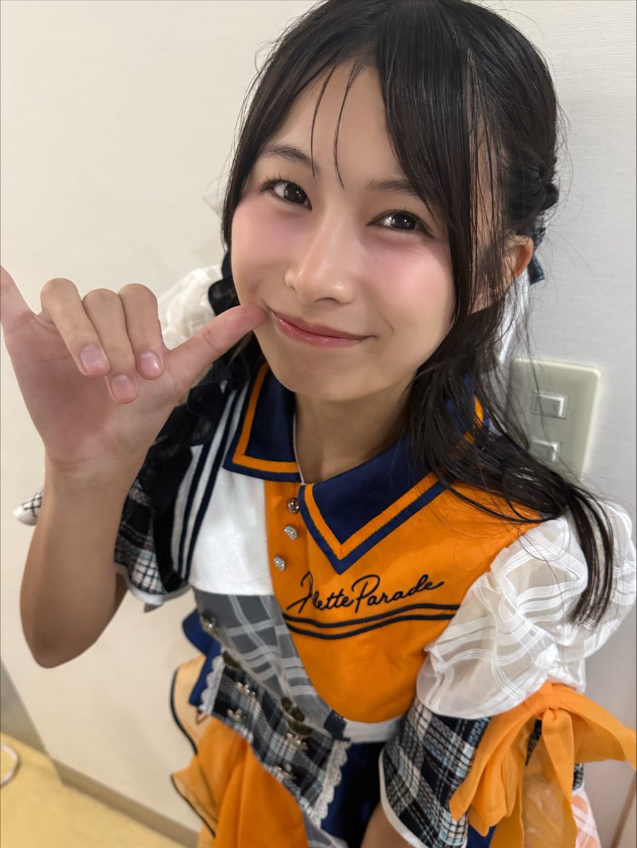 yuka_parepare's tweet photo. パレパレ🧡 https://t.co/QCB0C5OZLc