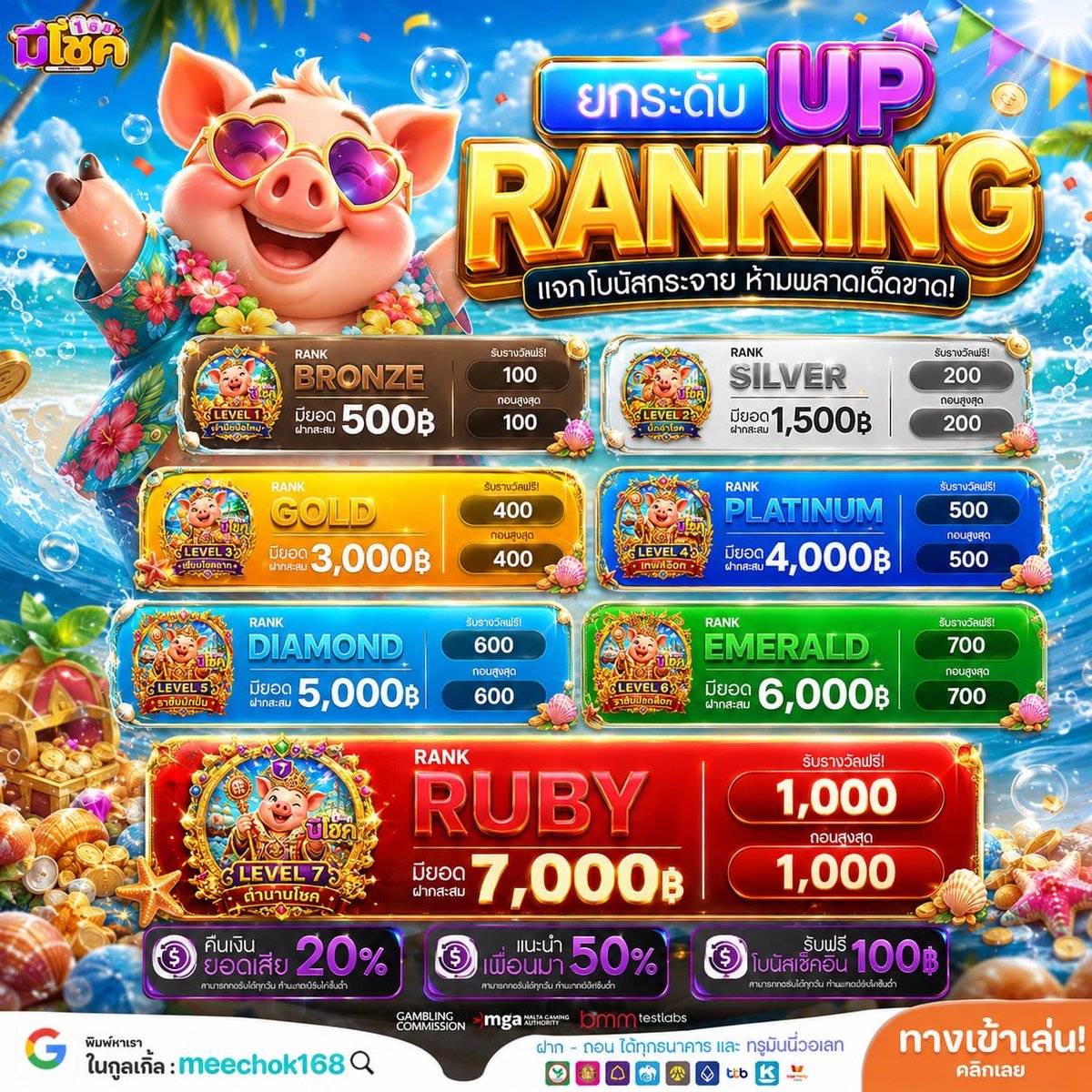 mc_goodonline's tweet photo. 🔴อัพเดทระบบใหม่ สำหรับสายเปย์
✨มีระบบ แรงค์ มีตั้งแต่ LV.1 - LV.7🏆
✅หากขึ้น แรงค์ไหนๆก็สามารถรับเคคิตฟรีได้เลย
รับได้สูงสุด 1,000 บาท💸 เอาใจสาย เติมมแบบสุดๆ!!

#โปรทุนน้อย #20รับ100 #โปรสมาชิกใหม่ 
🍿สายทุนน้อยห้ามพลาด 🍿
คลิ๊ก✅https://t.co/Qs5smksX3r https://t.co/r1pzGbVQCI