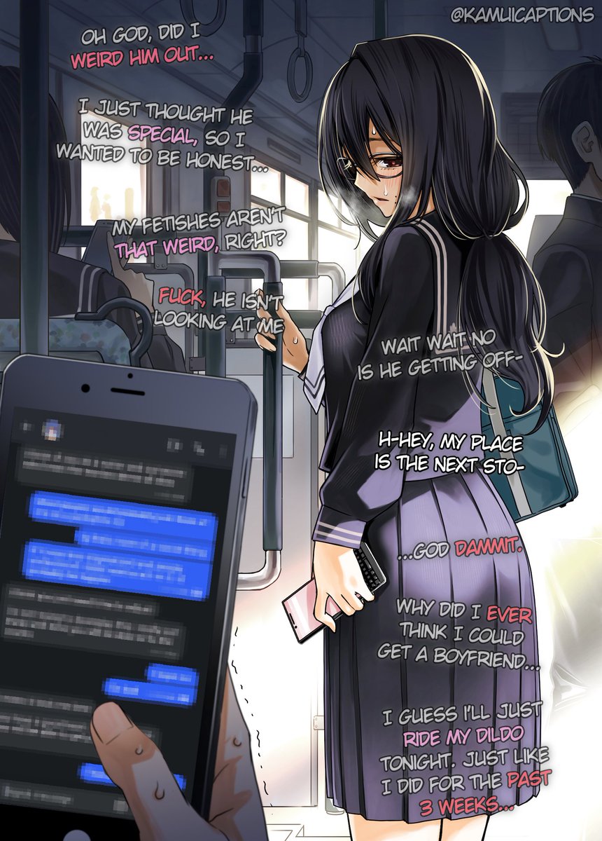 KamuiCaptions's tweet photo. imagine if you were finally giving a weird girl a chance and then she outed herself as like a total fucking freak weirdo https://t.co/U85RwlUa6a