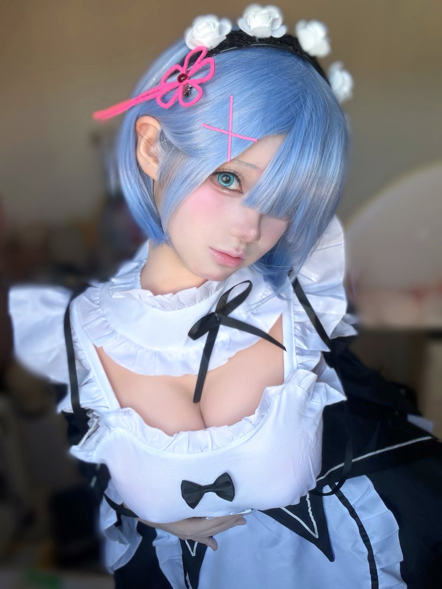 koto_cos35p's tweet photo. リゼロ/レム♡
 #Cosplay #remu  #rizero https://t.co/xnPVSFphQv