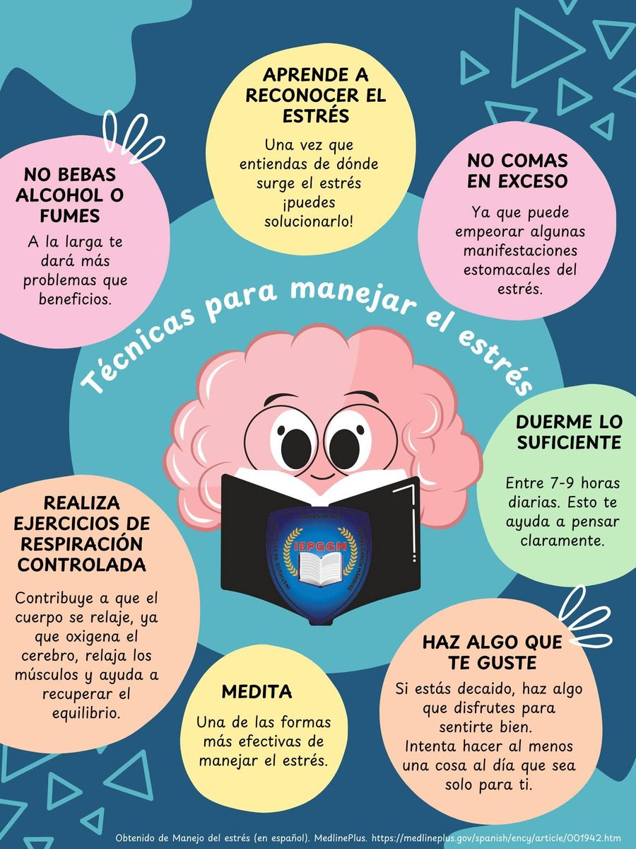 Maradia_Byron's tweet photo. 😌📚 ¿Los exámenes, tareas o proyectos te están estresando?

Sentir un poco de estrés es normal, pero aprender a manejarlo puede hacer una gran diferencia en tu rendimiento. https://t.co/hu2DJw2cYg