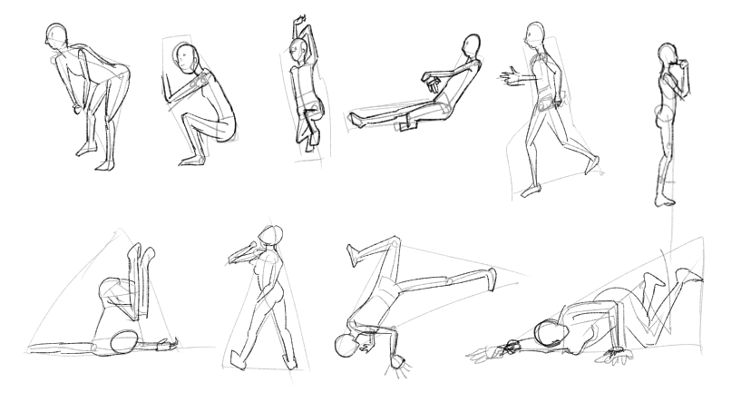 Gerafool's tweet photo. 今日の進捗
イラスト練習
Colosoの講座と180秒ドローイング×10
講義の内容でまずは線を描く練習として強弱をつけながら縦横の線や波線をたくさん描いた
180秒で10体は30分ってことだからその間集中して描けていたことになる
クリスタをSteamライブラリに追加したから作業時間が目に見えるようになった https://t.co/Mr2ENznOe7