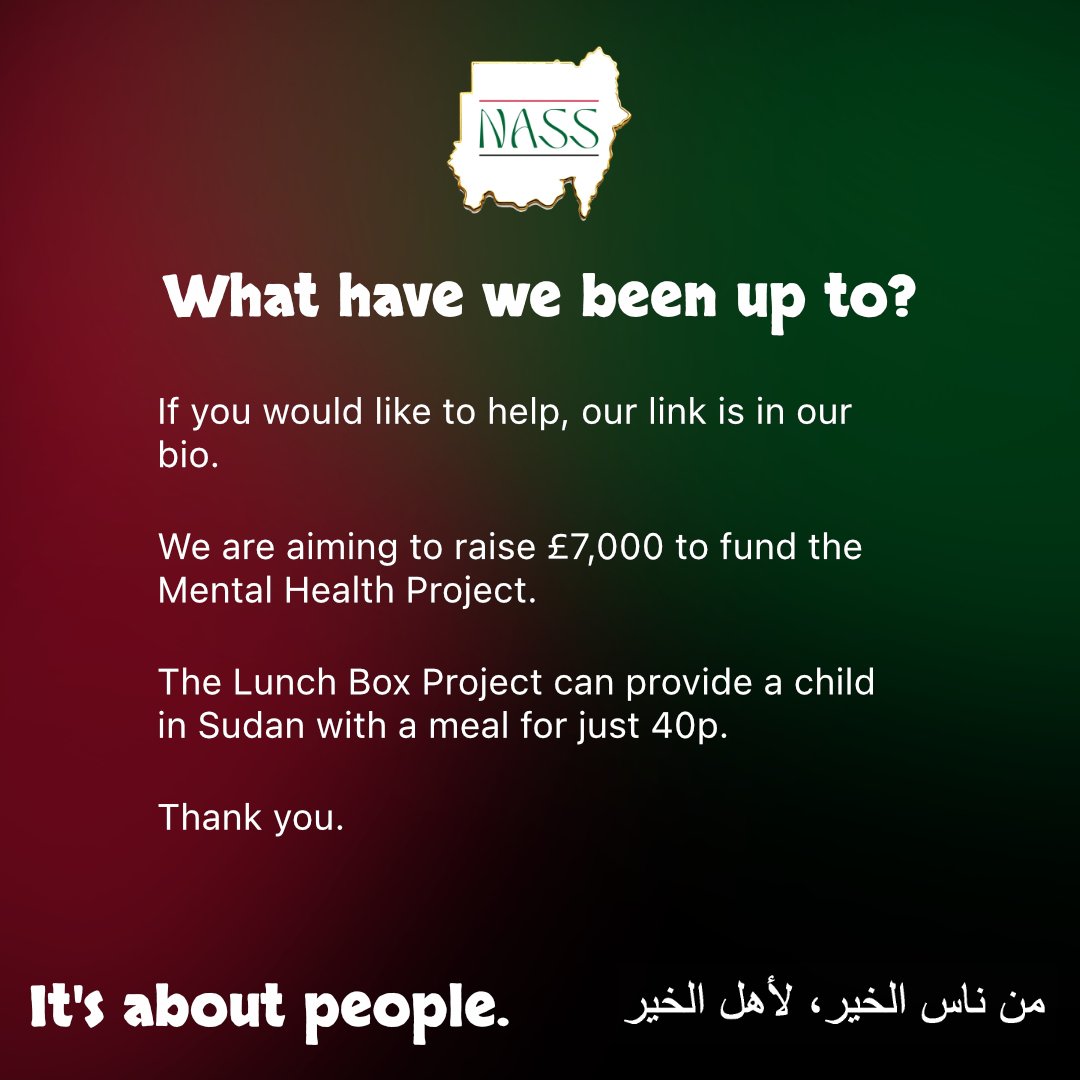 NASS_Charity's tweet photo. What have we been up to? https://t.co/xYj2cEkE0h
