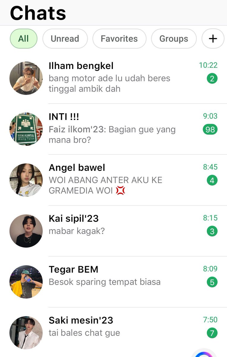 ellaouiise's tweet photo. noren jenren four tweets au 

pesona cowok dichat senin dibales kalau cantik...
lu pada liat deh waktunya 😅 https://t.co/2Ti1Jzmaor